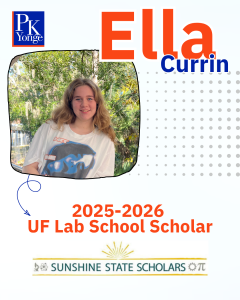 2026 Sunshine State Scholar Ella Currin